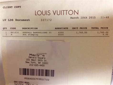 louis vuitton receipt 2023|false louis vuitton receipt.